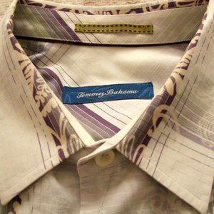 men's Tommy Bahama shirt size L long sleeve